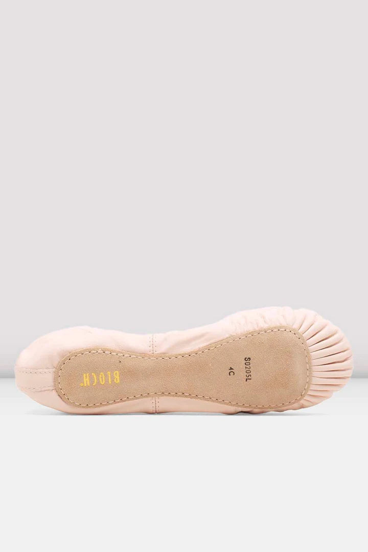 Laad het plaatje in de Viewer, S0205L Dansoft Balletschoenen Zalm roze/PNK