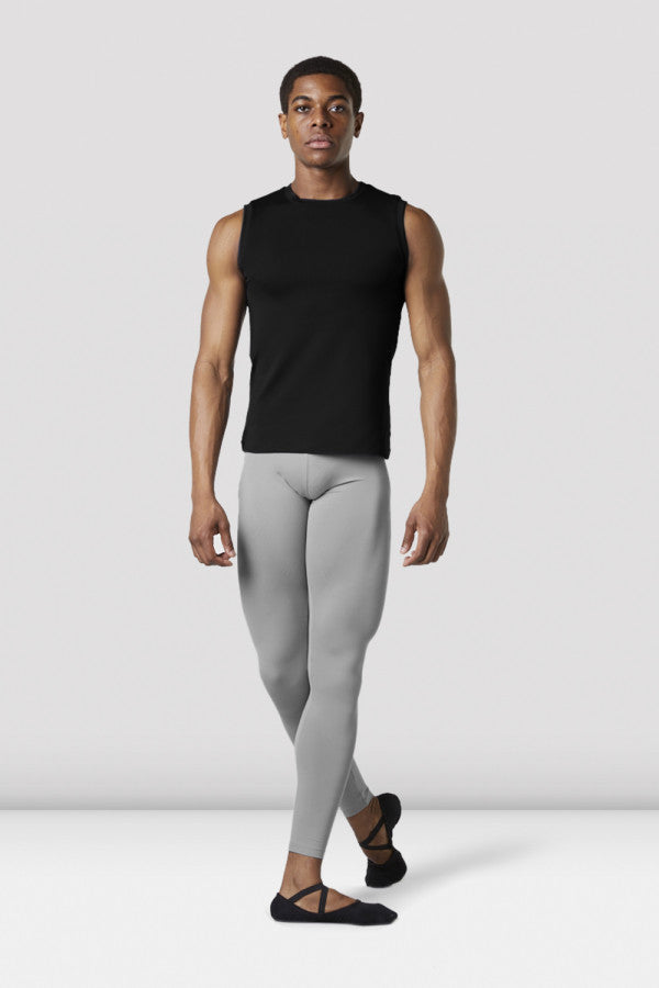 Laad het plaatje in de Viewer, MP002 Heren Legging Full Length Rehearsal Tights Grijs (Gun Metal)