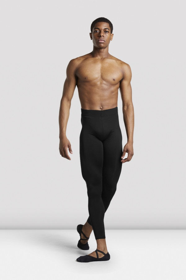 Laad het plaatje in de Viewer, MP002 Heren Legging Full Length Rehearsal Tights Zwart