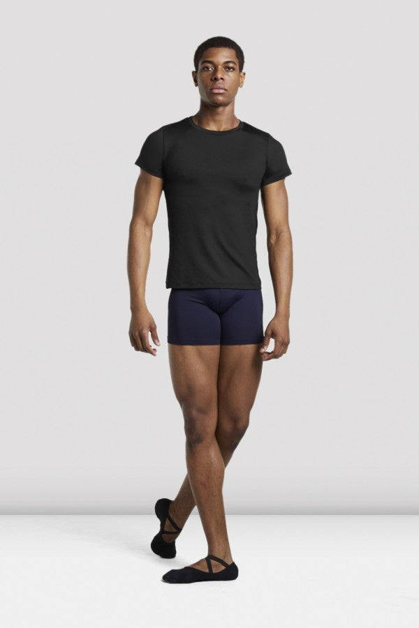 Laad het plaatje in de Viewer, MT008 Heren Korte Mouw T-Shirt Zwart