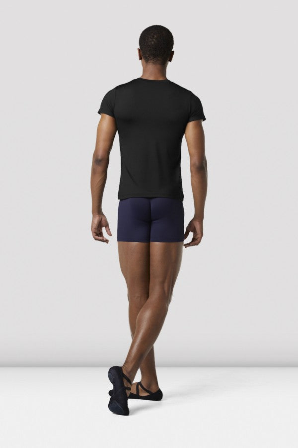 Laad het plaatje in de Viewer, MT008 Heren Korte Mouw T-Shirt Zwart