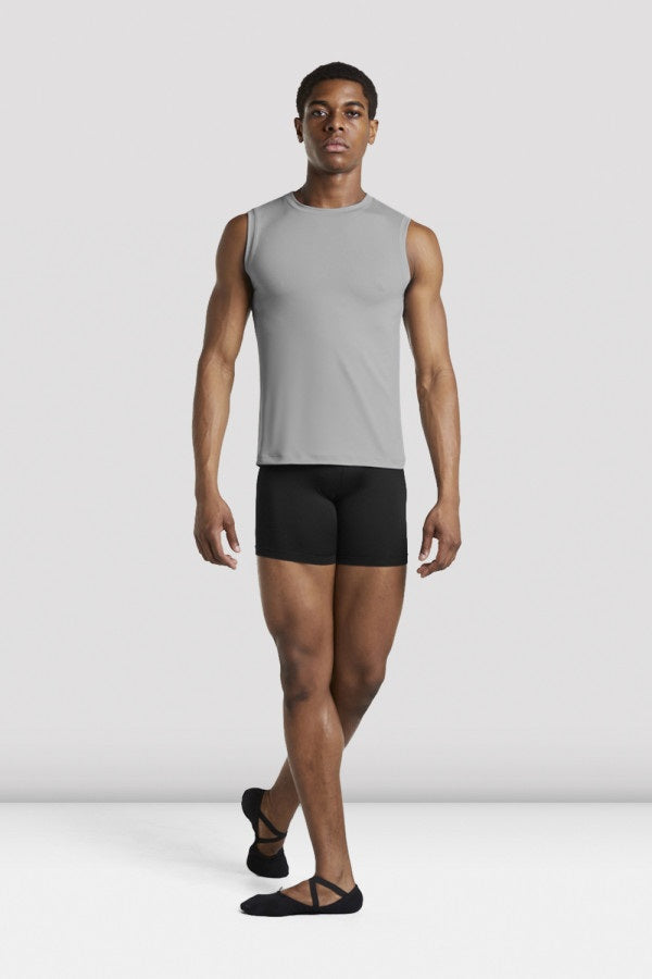 Laad het plaatje in de Viewer, MT011 Heren Mouwloos T-Shirt Grijs