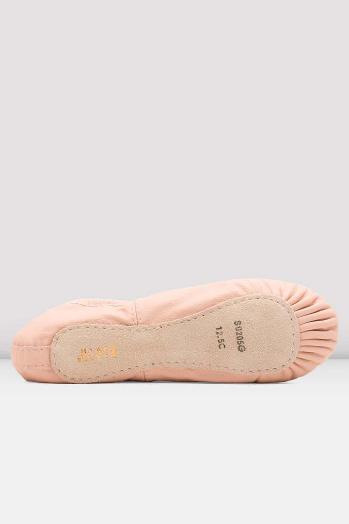 Laad het plaatje in de Viewer, S0205G Dansoft Kinderen Balletschoenen Roze/PNK