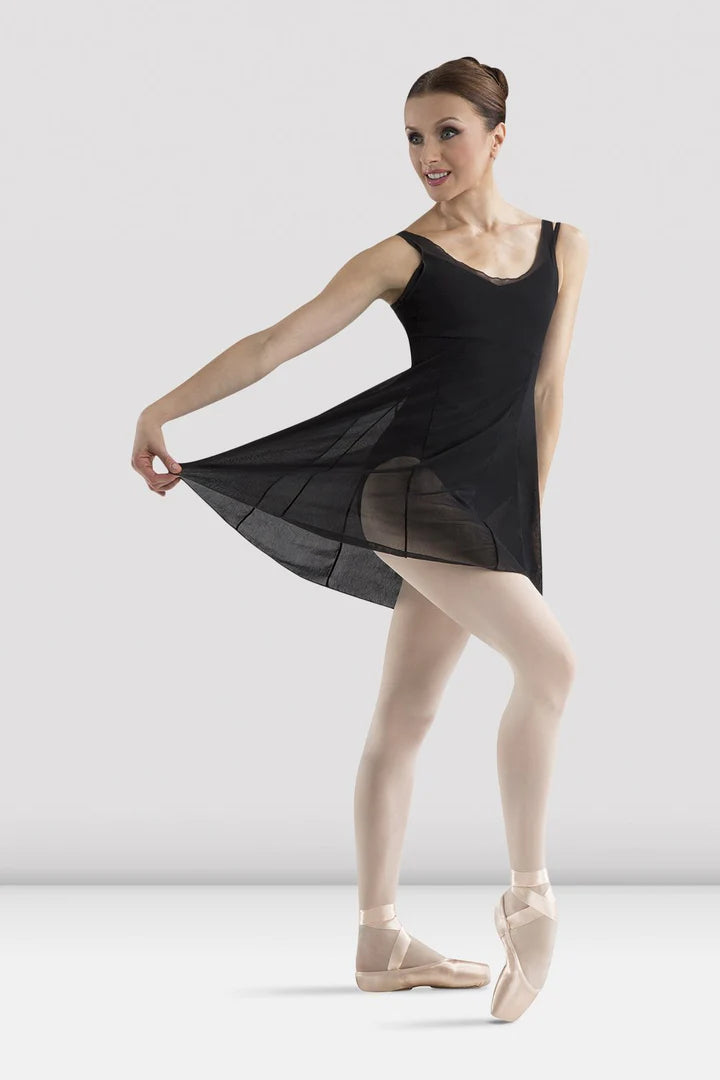 Laad het plaatje in de Viewer, Z2917 Emerge Ballet Tansparant Tuniek Jurkje Zwart
