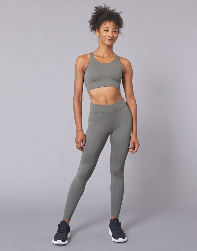 Laad het plaatje in de Viewer, Atma Yoga Dans Legging Viscose Grijs/Groen