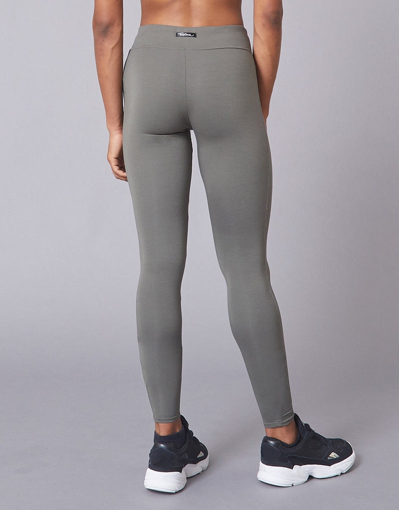 Laad het plaatje in de Viewer, Atma Yoga Dans Legging Viscose Grijs/Groen