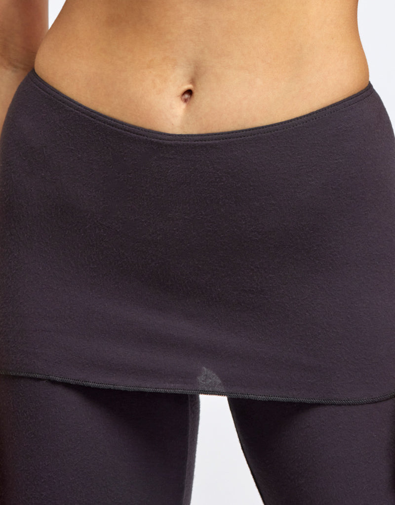 Laad het plaatje in de Viewer, Baby Yoga Dans Broek Lang Heupstuk Grijs Paars (Carbon)