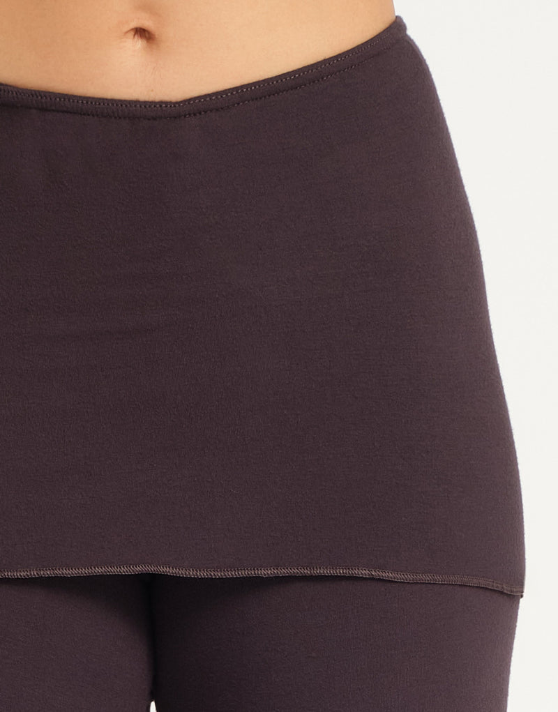 Laad het plaatje in de Viewer, Baby Yoga Dans Broek Lang Heupstuk bruin (carbon)