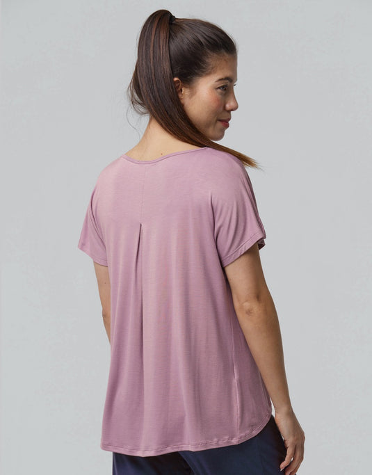 Badine T-Shirt Korte Mouw Roze (Blush)