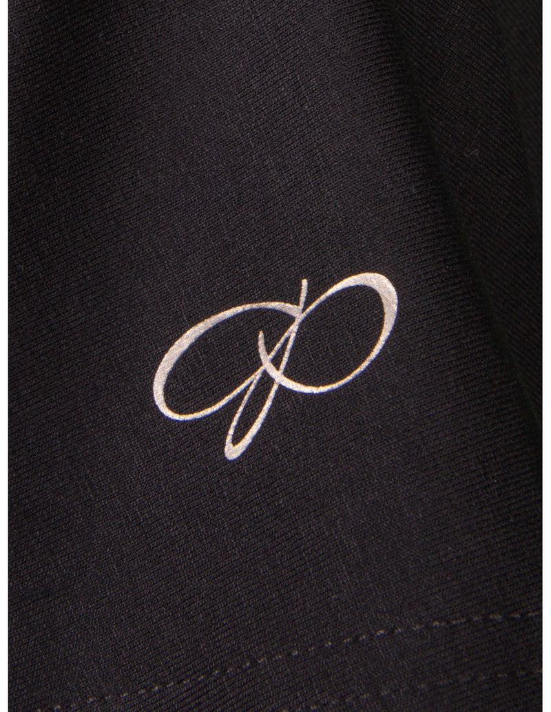 Laad het plaatje in de Viewer, BPA2007 Wijd los T-shirt Viscose Zwart