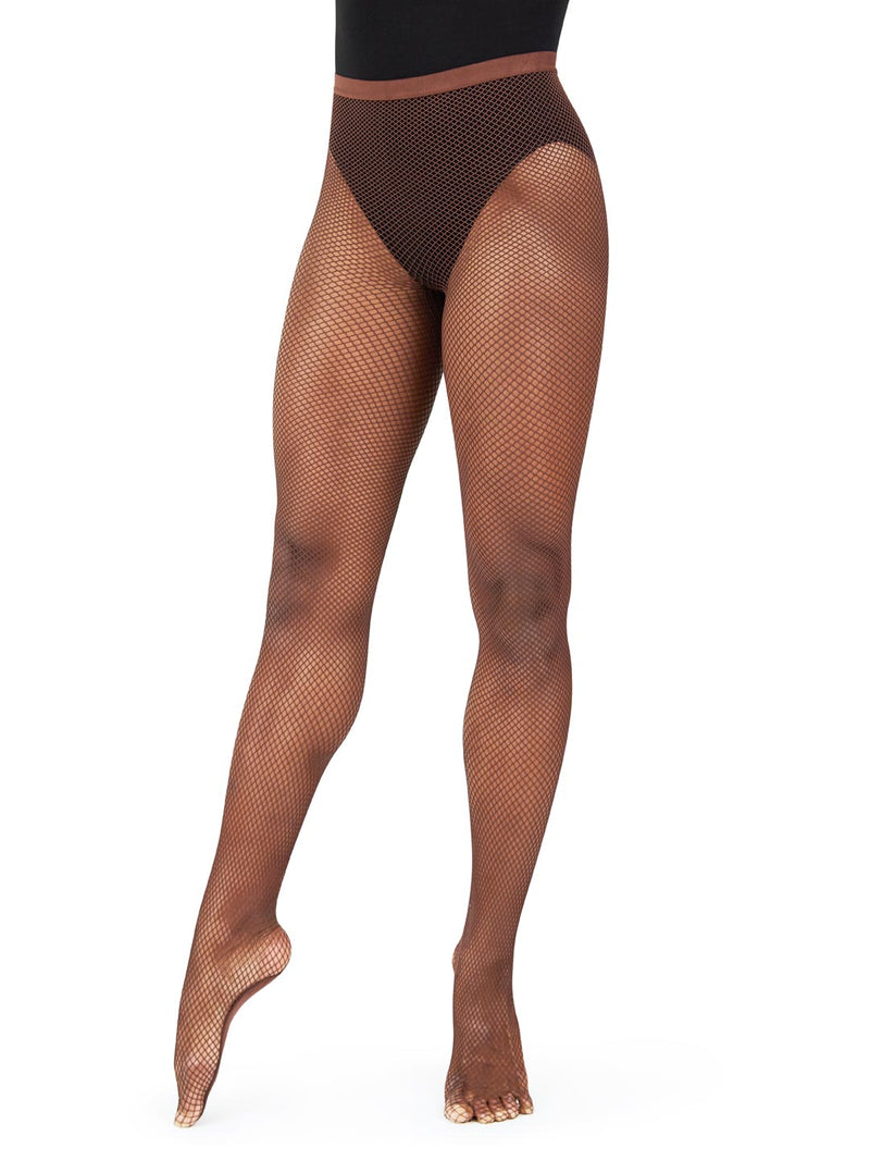 Laad het plaatje in de Viewer, 3000 Professionele Netpanty met Voet Rood Bruin (Chestnut)