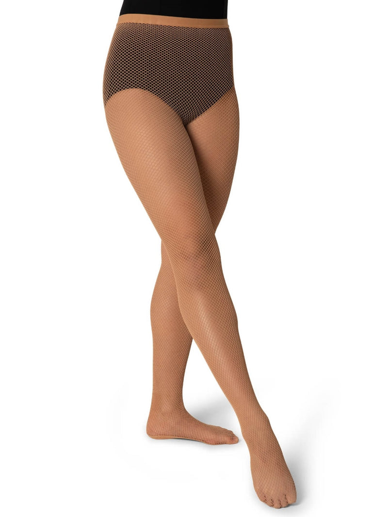 Laad het plaatje in de Viewer, 3000 Professionele Netpanty met Voet Bruin Beige (Toasted Almond)