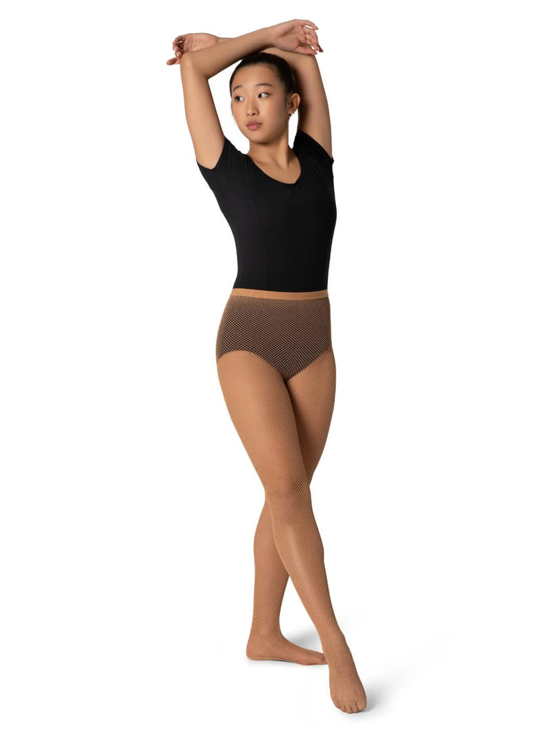 Laad het plaatje in de Viewer, 3000 Professionele Netpanty met Voet Bruin Beige (Toasted Almond)