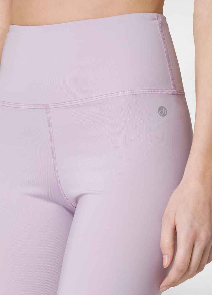 Laad het plaatje in de Viewer, D02005 Legging met hoge tailleband Lila