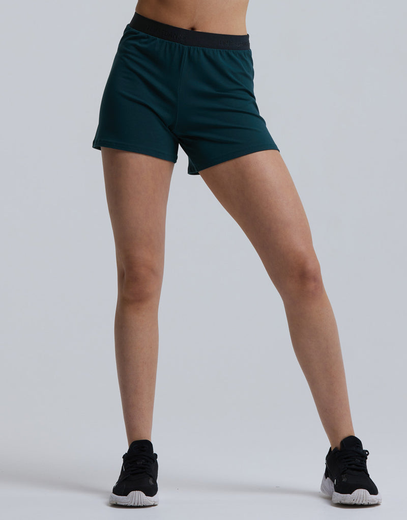 Laad het plaatje in de Viewer, Gema Short Viscose Donker Groen