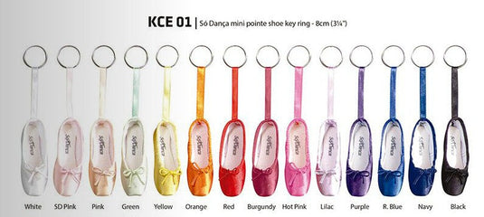 KC01 Sleutelhanger Balletroze (SD Pink)