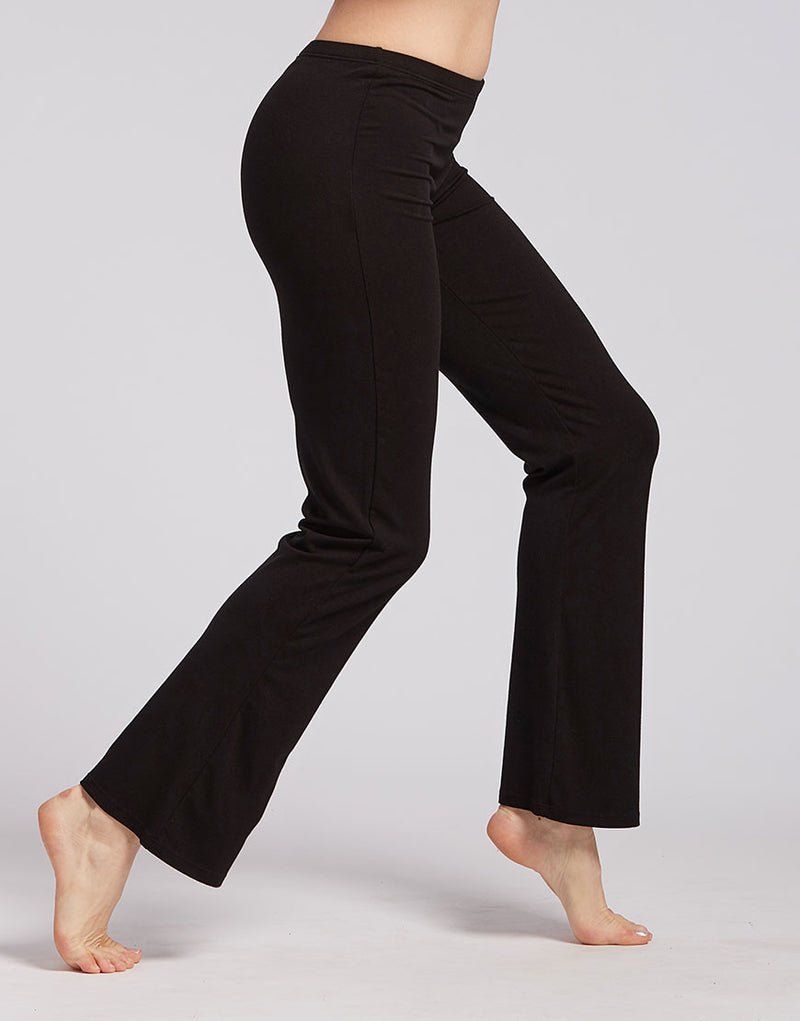 Laad het plaatje in de Viewer, Luna Jazz Dans Broek Viscose Zwart