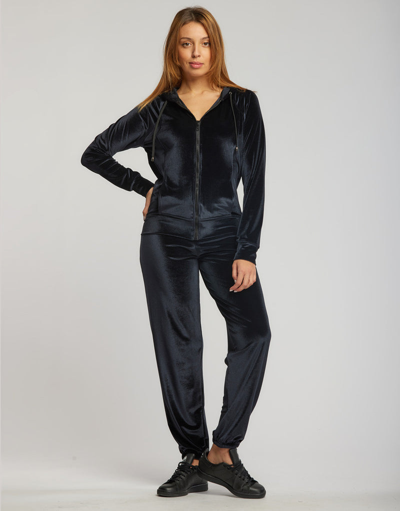 Laad het plaatje in de Viewer, Ness Jogging Vest Fluweel Zwart
