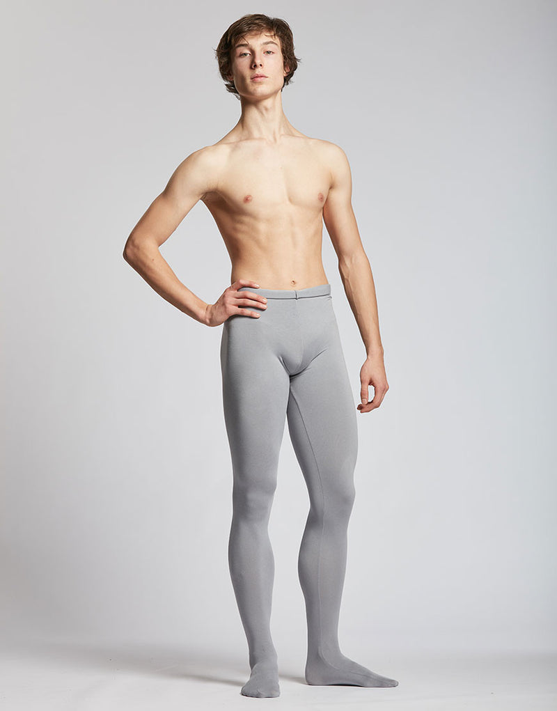 Laad het plaatje in de Viewer, Orson Heren Legging met Voet Viscose Grijs