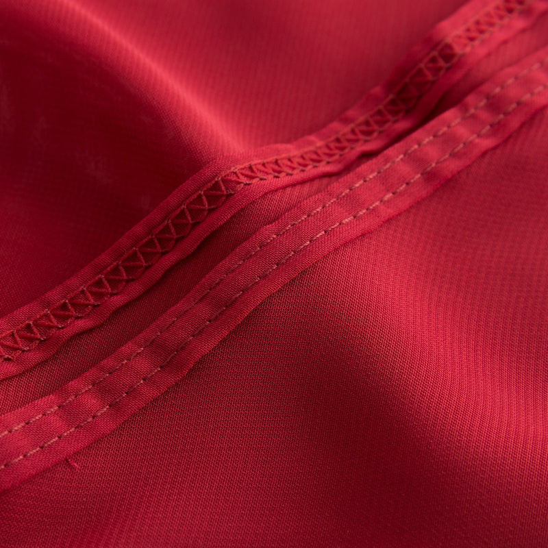 Laad het plaatje in de Viewer, SL66 Ballet Wikkelrokje Voile Bordeaux (Burgundy)