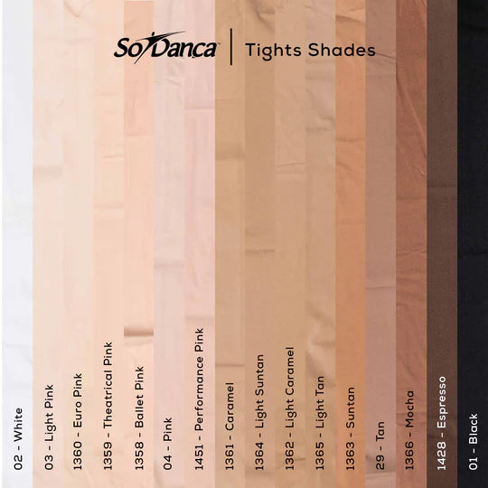 Laad het plaatje in de Viewer, TS82 Convertible Balletpanty met Voetgat Licht Bruin (Light Caramel)