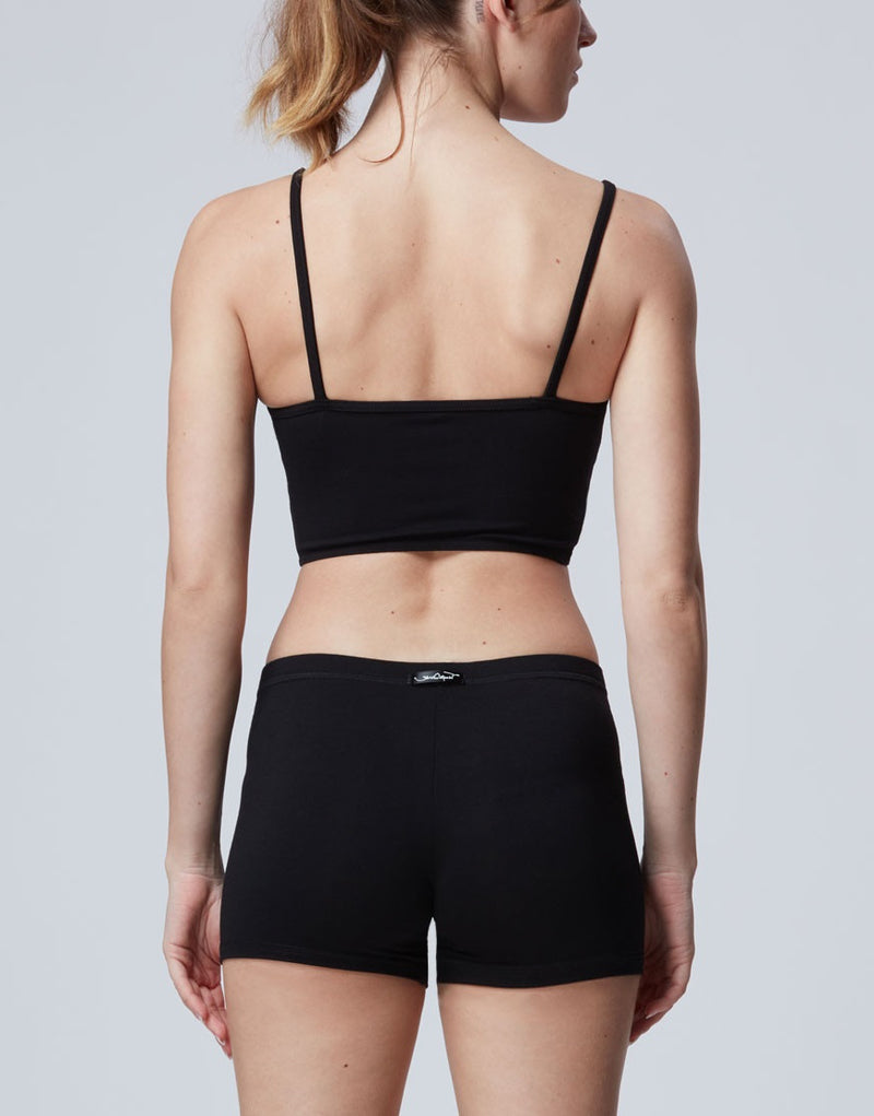 Laad het plaatje in de Viewer, Visu Hotpant Viscose Zwart