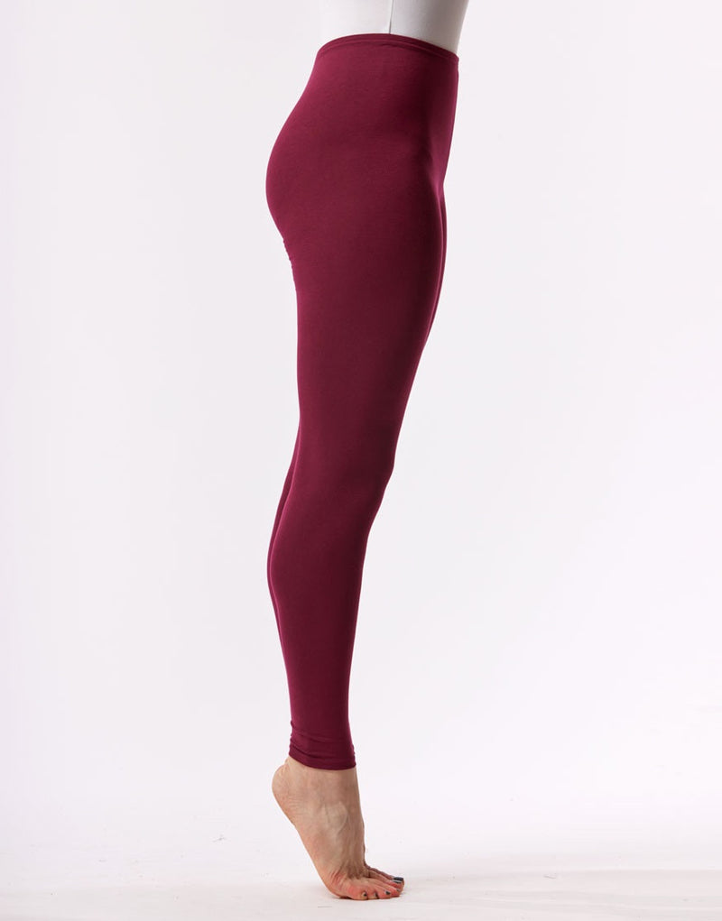 Laad het plaatje in de Viewer, Vixum Legging Viscose Bordeaux