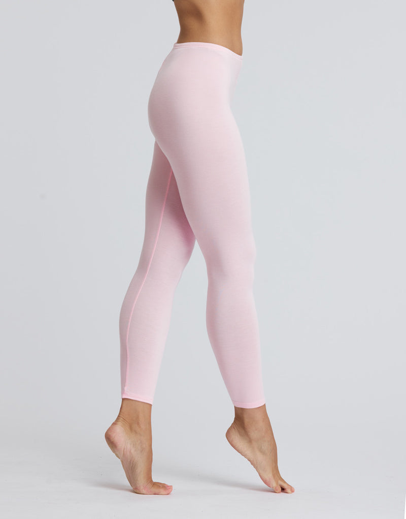 Laad het plaatje in de Viewer, Vixum Legging Viscose Zacht Roze (Perle)