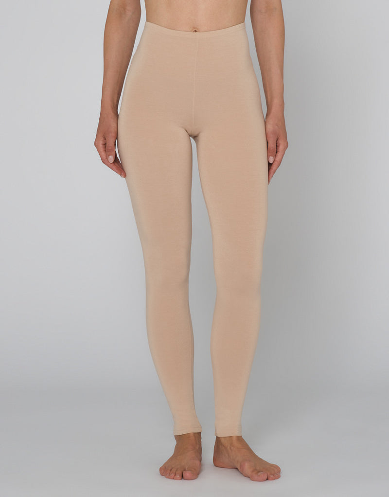 Laad het plaatje in de Viewer, Vixum Legging Viscose Beige