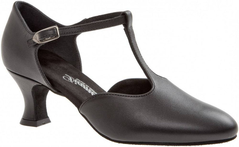 Laad het plaatje in de Viewer, 053-006-034 Zwart Leer 5.5 cm