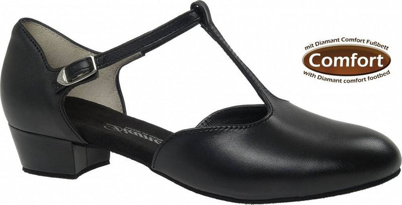 Laad het plaatje in de Viewer, 053-029-034 Comfort Zwart Leer 2.8 cm