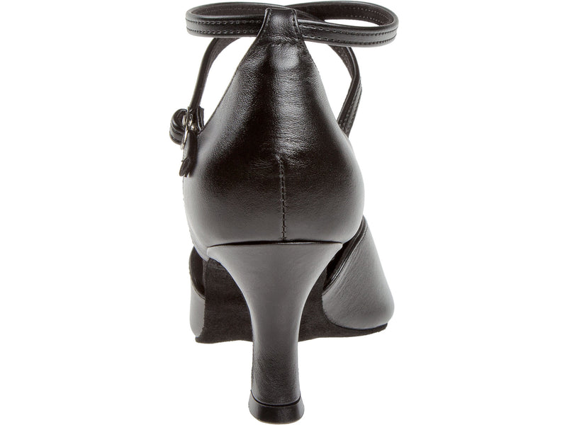 Laad het plaatje in de Viewer, 058-080-034 Zwart Leer 6.5 cm