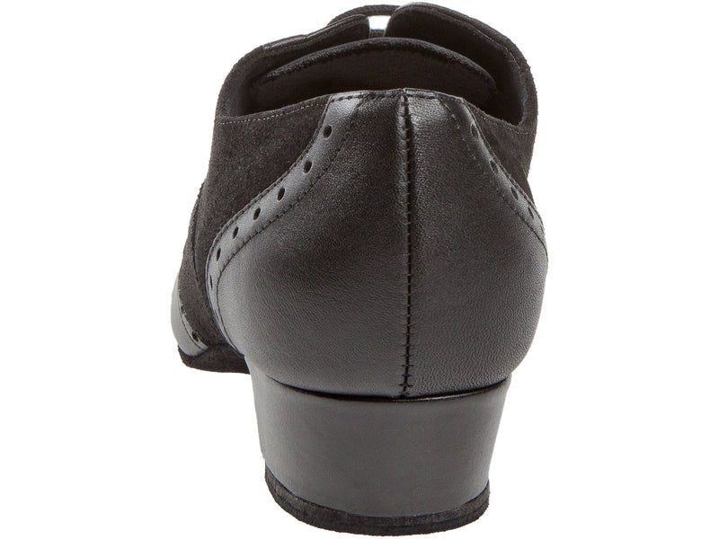 Laad het plaatje in de Viewer, 063-029-070 Comfort Trainers Zwart Leer / Suède 2.8 cm