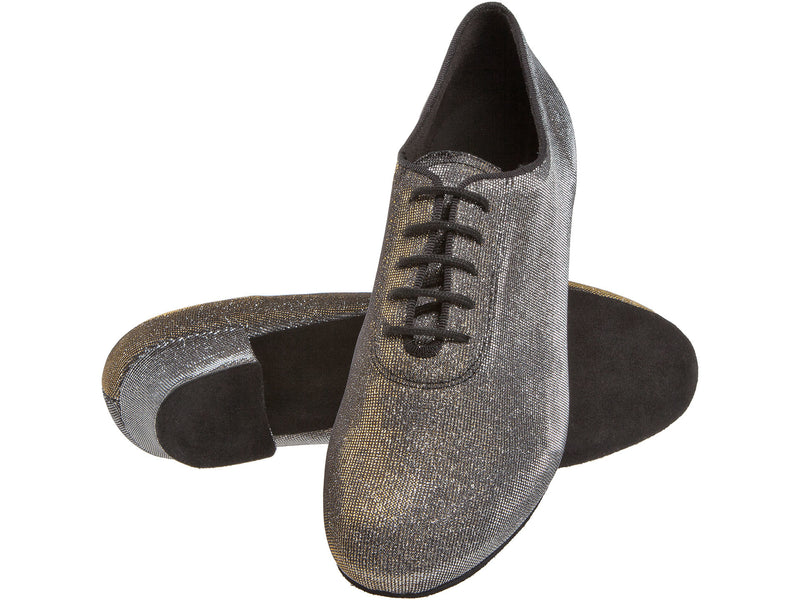 Laad het plaatje in de Viewer, 093-034-509-A Zilver Goud Glans Brokaat 3.7 cm