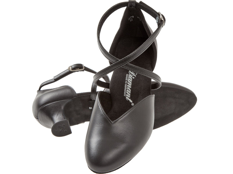 Laad het plaatje in de Viewer, 107-013-034 Comfort Zwart Leer 4.2 cm