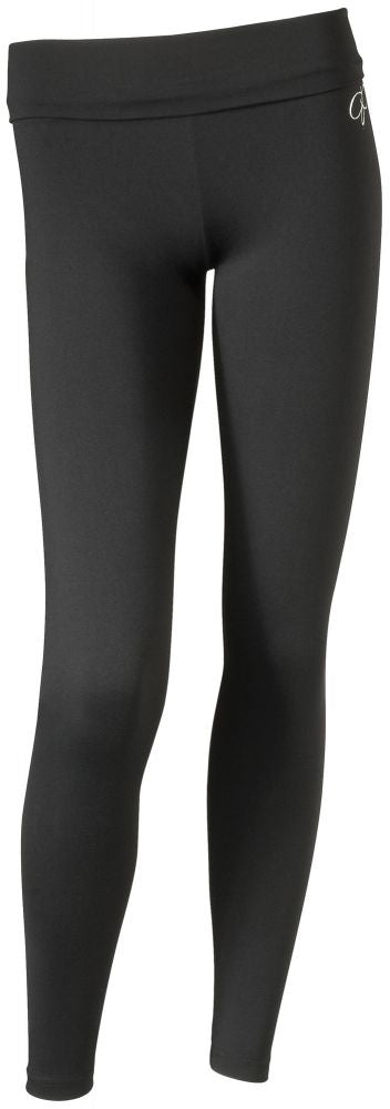 Laad het plaatje in de Viewer, 10PA3538 Papillon Dames Legging Rolband Supplex Zwart
