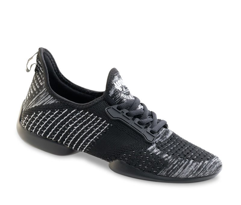 Laad het plaatje in de Viewer, Suny 110 Pureflex Dames Zwart / Grijs / Wit Knit