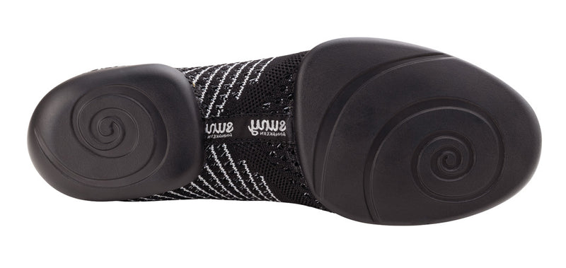 Laad het plaatje in de Viewer, Suny 110 Pureflex Dames Zwart / Grijs / Wit Knit