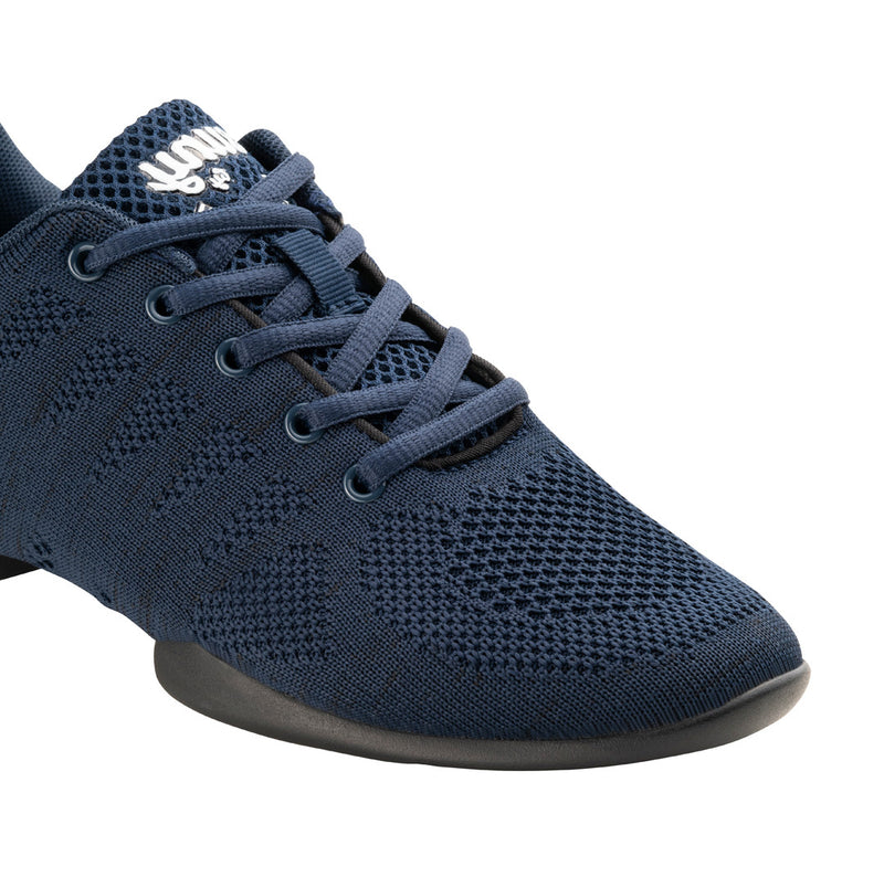 Laad het plaatje in de Viewer, Suny 130 Pureflex  Dames Blauw / Zwart Knit
