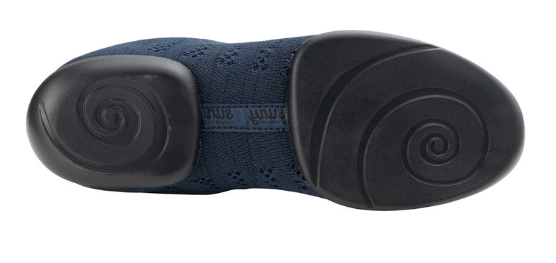 Laad het plaatje in de Viewer, Suny 130 Pureflex Dames Blauw / Zwart Knit