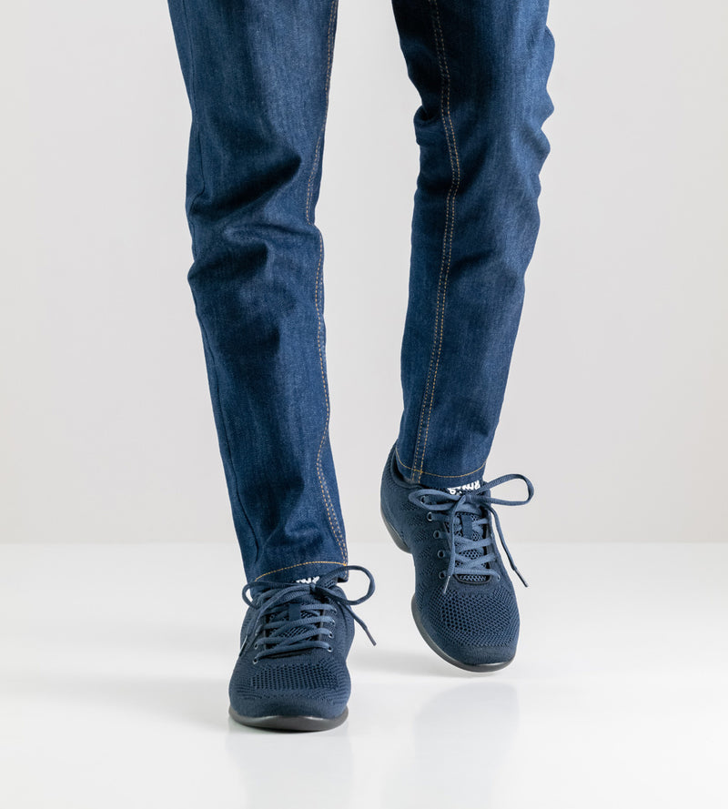 Laad het plaatje in de Viewer, Suny 4030 Pureflex Heren Blauw / Zwart Knit