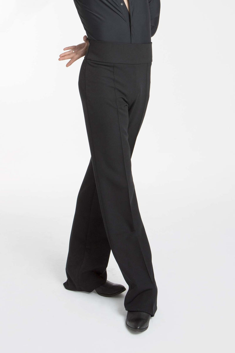 Laad het plaatje in de Viewer, 5095 Heren Latin/Ballroom Broek Zwart
