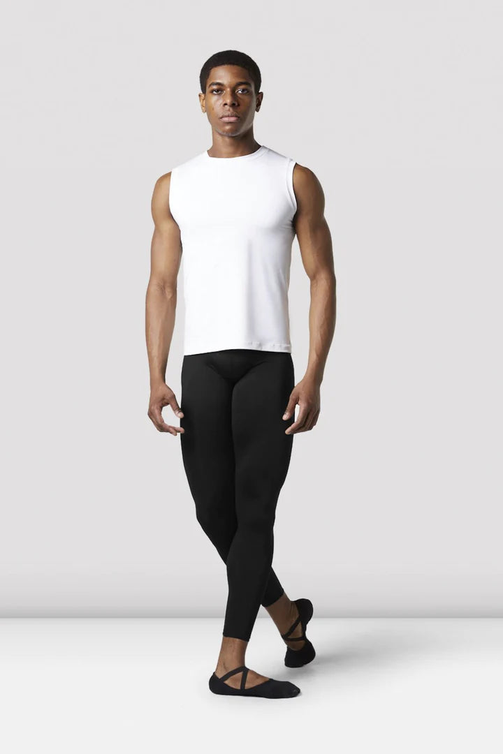 Laad het plaatje in de Viewer, MP002 Heren Legging Full Length Rehearsal Tights Zwart