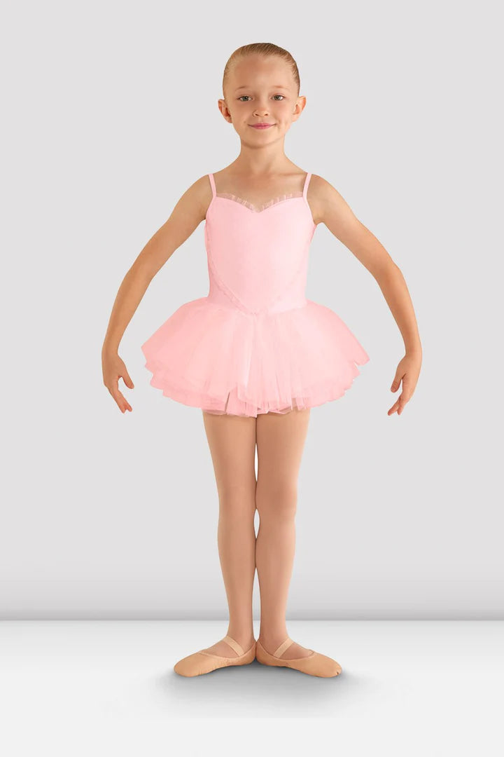 Laad het plaatje in de Viewer, CL8168 Valentine Tutu Balletpakje Pastel Roze (CDP)
