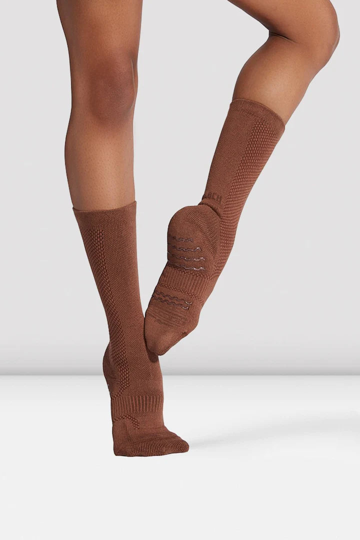 Laad het plaatje in de Viewer, A1000 BLOCHSOX™ Danssokken Bruin (COA)