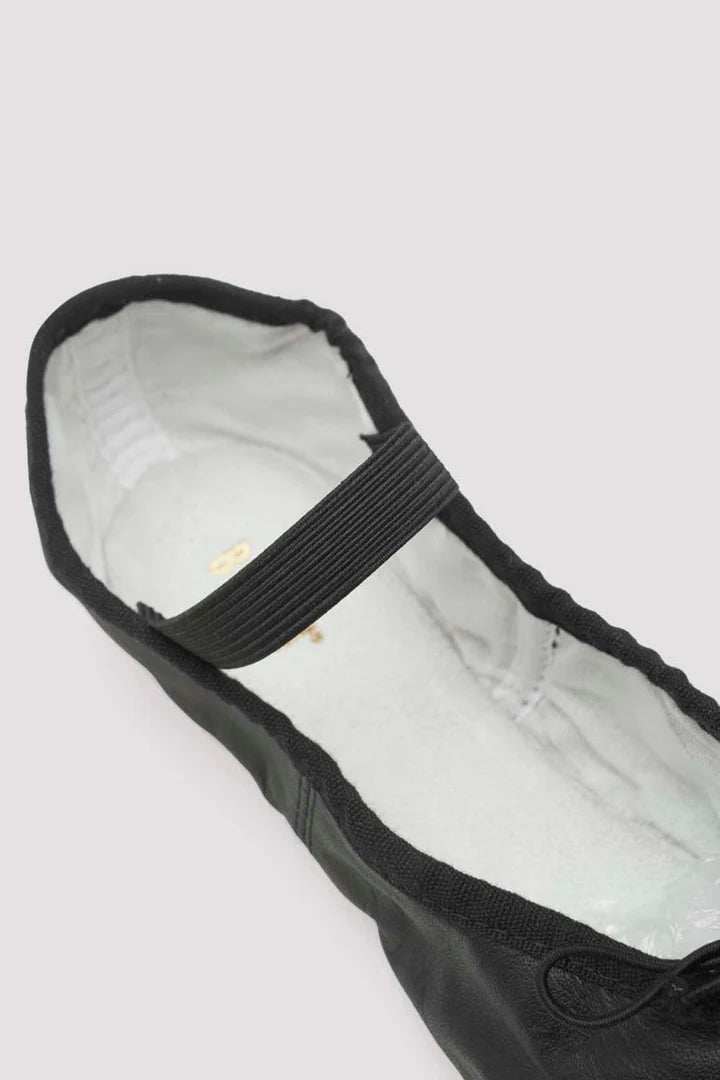 Laad het plaatje in de Viewer, S0205L Dansoft Balletschoenen Doorlopende zool Zwart/BLK