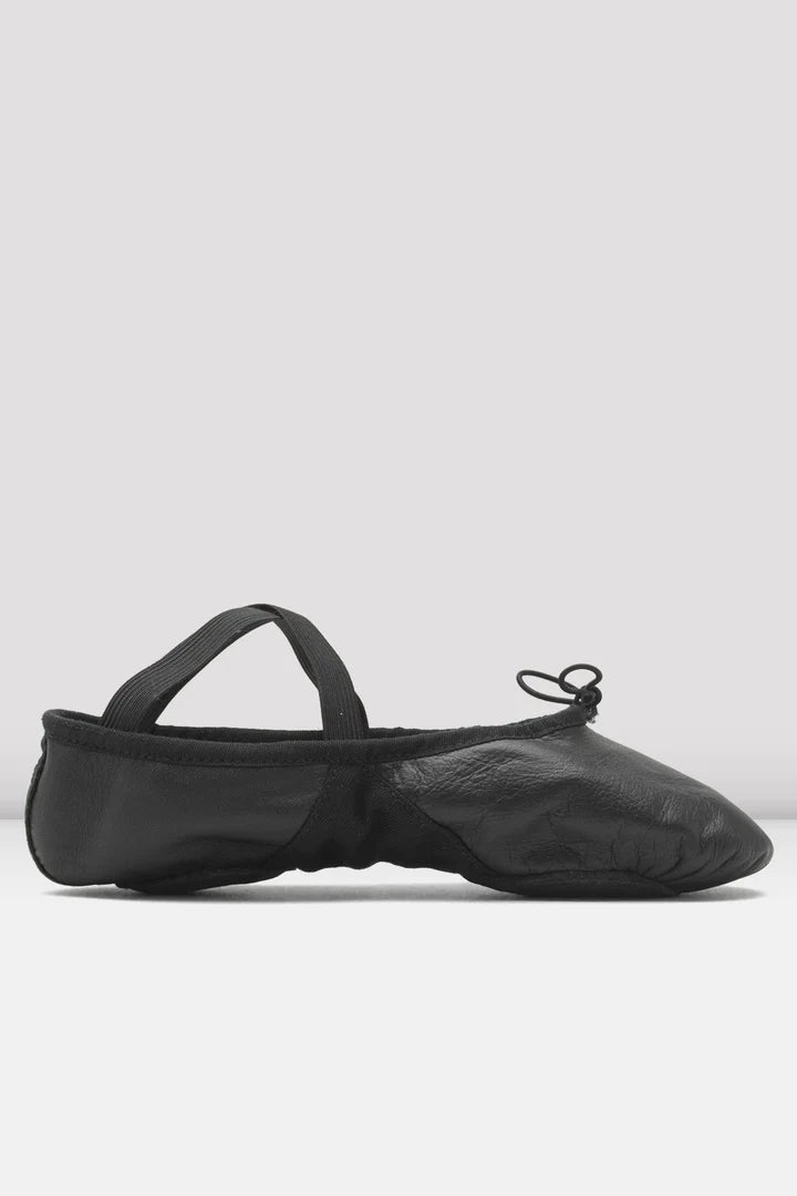 Laad het plaatje in de Viewer, S0203L Prolite II Hybrid Leren Balletschoenen Splitzool Zwart