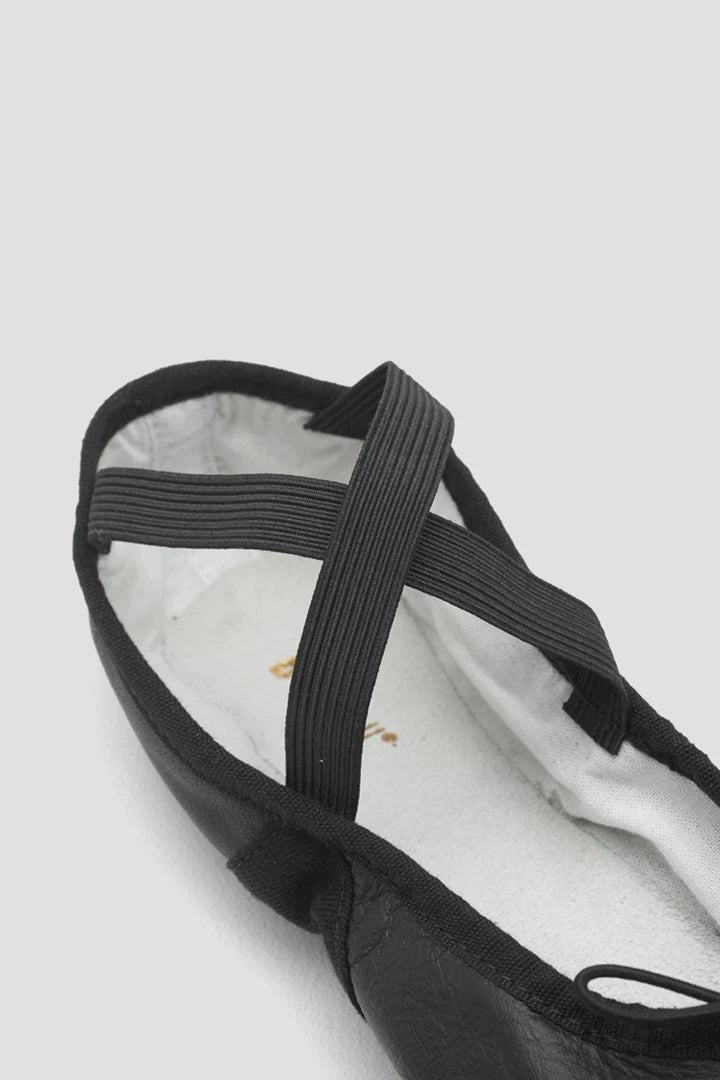 Laad het plaatje in de Viewer, S0203L Prolite II Hybrid Leren Balletschoenen Splitzool Zwart