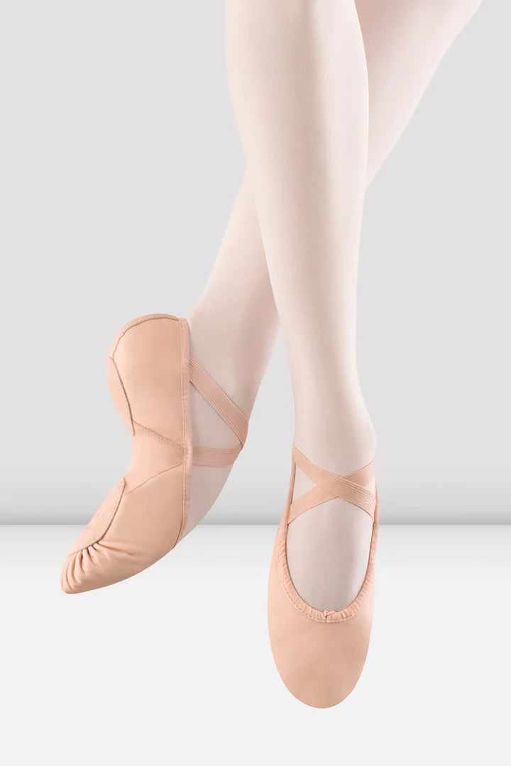 Laad het plaatje in de Viewer, S0203L Prolite II Hybrid Leren Balletschoenen Splitzool Roze