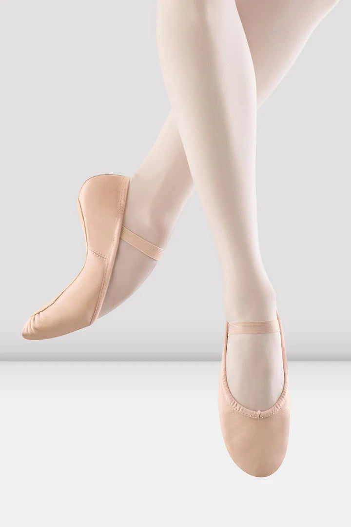 Laad het plaatje in de Viewer, S0205L Dansoft Balletschoenen Doorlopende zool Roze/PNK